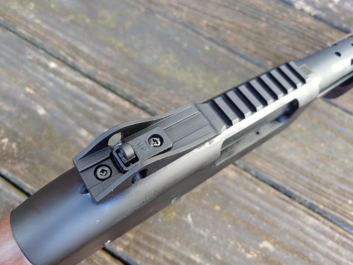 Birdseye view of the Tokarev USA TX3 12HD Retro Riot Gun